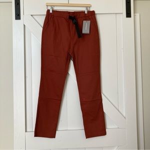 NWT Bearded Goat women’s frontier casual hiking pants rust size M